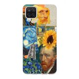 Manitoba Samsung Galaxy M33 Uyumlu Baskılı Yumuşak Silikon Telefon Kılıfı, Van Gogh Sanat Deseni