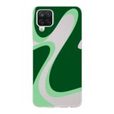 Manitoba Samsung Galaxy M33 Uyumlu Desen Tasarımlı Şeffaf Telefon Kılıfı, Çok Renkli