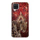 Manitoba Samsung Galaxy M33 Uyumlu Leopar Tasarımlı Baskılı Şeffaf Telefon Kılıfı