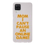 Manitoba Samsung Galaxy M33 Uyumlu Mom I Cant Pause Tasarımlı Şeffaf Telefon Kılıfı