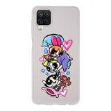 Manitoba Samsung Galaxy M33 Uyumlu Powerpuff Girls Tasarımlı Baskılı Şeffaf Telefon Kılıfı