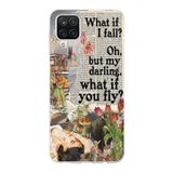 Manitoba Samsung Galaxy M33 Uyumlu What If Tasarımlı Baskılı Şeffaf Telefon Kılıfı