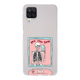 Manitoba Samsung Galaxy M33 Uyumlu You Look Good Tasarımlı Şeffaf Telefon Kılıfı, Çok Renkli
