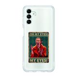 Manitoba Samsung Galaxy M34 5G ile Uyumlu Phoebe Tasarımlı Baskılı Şeffaf Telefon Kılıfı