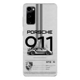 Manitoba Samsung Galaxy S20 FE Uyumlu Baskılı Yumuşak Silikon Telefon Kılıfı, Porsche 911 Tasarım
