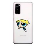 Manitoba Samsung Galaxy S20 FE Uyumlu Bubbles Tasarımlı Baskılı Şeffaf Telefon Kılıfı