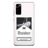 Manitoba Samsung Galaxy S20 FE Uyumlu Lana Del Rey Tasarımlı Baskılı Şeffaf Telefon Kılıfı, Çok Renkli