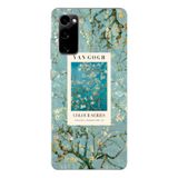 Manitoba Samsung Galaxy S20 FE Uyumlu Van Gogh Tasarımlı Baskılı Şeffaf Telefon Kılıfı