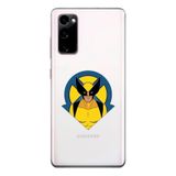 Manitoba Samsung Galaxy S20 FE Uyumlu Wolverine Tasarımlı Baskılı Şeffaf Silikon Telefon Kılıfı