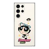 Manitoba Samsung Galaxy S23 Ultra Uyumlu Baskılı Yumuşak Silikon Şeffaf Telefon Kılıfı, Powerpuff Girls Desen