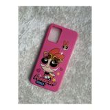 Manitoba Vivo Y21S / Y21 / Y33S / Y32 Uyumlu Silikon Kılıf, Fuşya, Powerpuff Girls Baskılı