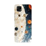 Manitoba Xiaomi Redmi 10C Uyumlu Baskılı Yumuşak Silikon Şeffaf Telefon Kılıfı, Gezegen Deseni