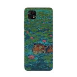 Manitoba Xiaomi Redmi 10C Uyumlu Baskılı Yumuşak Silikon Telefon Kılıfı, Kaplan Desen