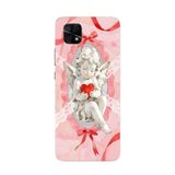 Manitoba Xiaomi Redmi 10C Uyumlu Baskılı Yumuşak Silikon Telefon Kılıfı, Pembe, Melek Desen