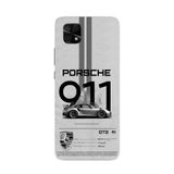 Manitoba Xiaomi Redmi 10C Uyumlu Baskılı Yumuşak Silikon Telefon Kılıfı, Porsche 911 Tasarım
