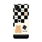 Manitoba Xiaomi Redmi 10C Uyumlu Baskılı Yumuşak Silikon Telefon Kılıfı, Şeffaf, Ayı Deseni