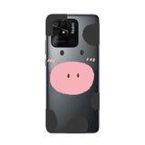 Manitoba Xiaomi Redmi 10C Uyumlu Baskılı Yumuşak Silikon Telefon Kılıfı, Şeffaf, Desen