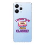 Manitoba Xiaomi Redmi 12 Uyumlu Im Classic Tasarımlı Şeffaf Telefon Kılıfı, Çok Renkli