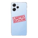 Manitoba Xiaomi Redmi 12 Uyumlu Limited Edition Tasarımlı Şeffaf Telefon Kılıfı, Silikon, Çok Renkli