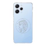 Manitoba Xiaomi Redmi 12 Uyumlu Sanat Tasarımlı Baskılı Şeffaf Telefon Kılıfı