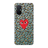 Manitoba Xiaomi Redmi 12C Uyumlu Baskılı Yumuşak Silikon Telefon Kılıfı, Leopar Desen, Mavi