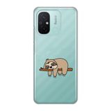 Manitoba Xiaomi Redmi 12C Uyumlu Baskılı Yumuşak Silikon Telefon Kılıfı, Şeffaf, Tiyatro Tasarımı
