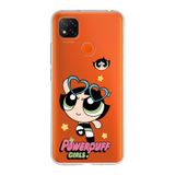 Manitoba Xiaomi Redmi 9C / 10A Uyumlu Baskılı Yumuşak Silikon Telefon Kılıfı, Powerpuff Girls, Turuncu