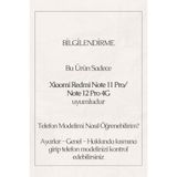 Manitoba Xiaomi Redmi Note 11 Pro/Note 12 Pro 4G ile Uyumlu Baskılı Yumuşak Silikon Şeffaf Telefon Kılıfı, Pembe Yıldız Desen