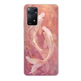 Manitoba Xiaomi Redmi Note 11 Pro/Note 12 Pro 4G ile Uyumlu Baskılı Yumuşak Silikon Şeffaf Telefon Kılıfı, Pembe