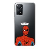 Manitoba Xiaomi Redmi Note 11 Pro/Note 12 Pro 4G ile Uyumlu Baskılı Yumuşak Silikon Şeffaf Telefon Kılıfı, Spider-Man Desen