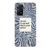 Manitoba Xiaomi Redmi Note 11 Pro/Note 12 Pro 4G ile Uyumlu Baskılı Yumuşak Silikon Telefon Kılıfı, Mavi Desen