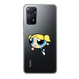 Manitoba Xiaomi Redmi Note 11 Pro/Note 12 Pro 4G ile Uyumlu Bubbles Tasarımlı Baskılı Şeffaf Telefon Kılıfı