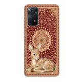 Manitoba Xiaomi Redmi Note 11 Pro/Note 12 Pro 4G ile Uyumlu Ceylan Tasarımlı Baskılı Şeffaf Telefon Kılıfı