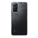 Manitoba Xiaomi Redmi Note 11 Pro/Note 12 Pro 4G ile Uyumlu Desen Tasarımlı Baskılı Şeffaf Telefon Kılıfı