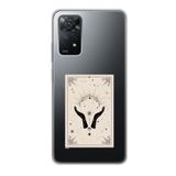 Manitoba Xiaomi Redmi Note 11 Pro/Note 12 Pro 4G ile Uyumlu Eller Tasarımlı Baskılı Şeffaf Telefon Kılıfı