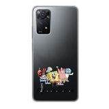 Manitoba Xiaomi Redmi Note 11 Pro/Note 12 Pro 4G ile Uyumlu Friends Tasarımlı Baskılı Şeffaf Telefon Kılıfı
