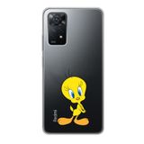 Manitoba Xiaomi Redmi Note 11 Pro/Note 12 Pro 4G ile Uyumlu Tweety Tasarımlı Baskılı Şeffaf Telefon Kılıfı