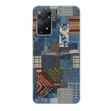 Manitoba Xiaomi Redmi Note 11 Pro/Note 12 Pro 4G ile Uyumlu Vintage Tasarımlı Baskılı Şeffaf Telefon Kılıfı