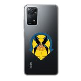 Manitoba Xiaomi Redmi Note 11 Pro/Note 12 Pro 4G ile Uyumlu Wolverine Tasarımlı Baskılı Şeffaf Telefon Kılıfı