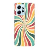 Manitoba Xiaomi Redmi Note 12 4G ile Uyumlu, Desen Tasarımlı, Baskılı Şeffaf Telefon Kılıfı, Çok Renkli
