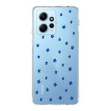 Manitoba Xiaomi Redmi Note 12 4G ile Uyumlu Minik Yıldızlar Tasarımlı Baskılı Şeffaf Telefon Kılıfı