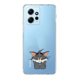 Manitoba Xiaomi Redmi Note 12 4G ile Uyumlu Tom Tasarımlı Baskılı Şeffaf Telefon Kılıfı
