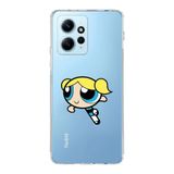 Manitoba Xiaomi Redmi Note 12 4G Uyumlu Bubbles Tasarımlı Baskılı Şeffaf Telefon Kılıfı