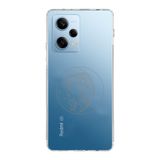 Manitoba Xiaomi Redmi Note 12 Pro 5G ile Uyumlu Sanat Tasarımlı Baskılı Şeffaf Telefon Kılıfı