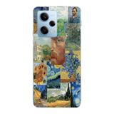 Manitoba Xiaomi Redmi Note 12 Pro 5G Uyumlu Baskılı Yumuşak Silikon Telefon Kılıfı, Sanat Deseni