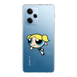 Manitoba Xiaomi Redmi Note 12 Pro 5G Uyumlu Bubbles Tasarımlı Baskılı Şeffaf Telefon Kılıfı