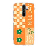 Manitoba Xiaomi Redmi Note 8 Pro ile Uyumlu Nice Day Tasarımlı Baskılı Şeffaf Silikon Telefon Kılıfı, Çok Renkli