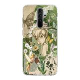 Manitoba Xiaomi Redmi Note 8 Pro ile Uyumlu Tinker Bell Tasarımlı Baskılı Şeffaf Telefon Kılıfı