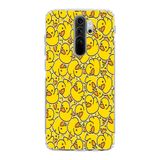 Manitoba Xiaomi Redmi Note 8 Pro Uyumlu Ördekler Tasarımlı Baskılı Şeffaf Telefon Kılıfı