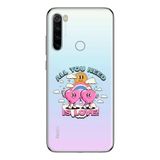 Manitoba Xiaomi Redmi Note 8 Uyumlu All You Need Tasarımlı Baskılı Şeffaf Telefon Kılıfı